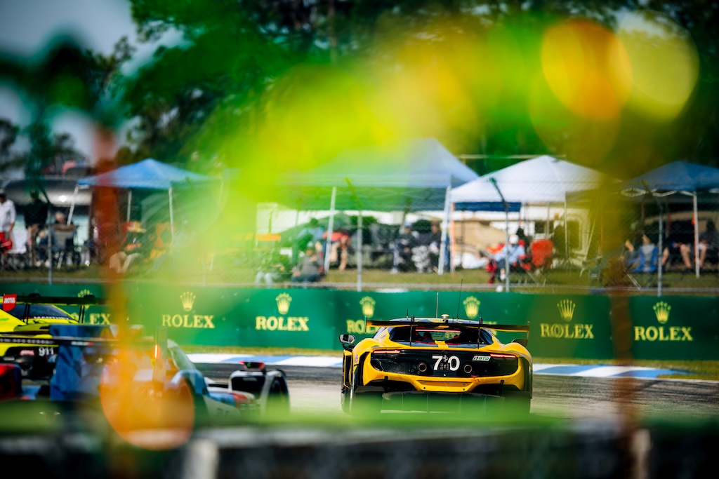 Klar til kamp: Frederik Schandorff vil på podiet i Sebring.
(Foto: Inception Racing)